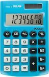 Milan Sunset 159512 Calculator Pocket 8 Digits in Light Blue Color