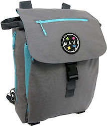 Maui & Sons Fabric Beach Bag Gray Maui & Sons Fabric Beach Bag Gray