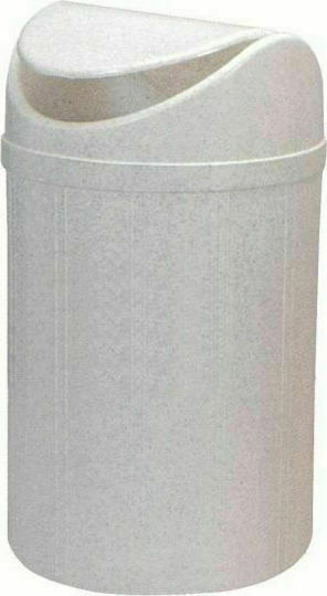 Gloria Klik 13 17-0311 Kunststoff Badezimmer Mülleimer 13Es Weiß