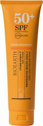 Bioearth Sun Cream Waterproof Sunscreen Cream for the Body SPF50 150ml