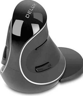 Delux M618PD Magazin online Ergonomic Bluetooth Vertical Mouse Negru