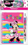 Διακάκης Minnie Notebook Spiral A6 Ruled Multicolour