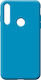 Soft Touch Back Cover Silicon Albastru deschis (Huawei P Smart Z / Honor 9X)
