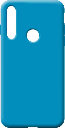 Soft Touch Back Cover Silicon Albastru deschis (Huawei P Smart Z / Honor 9X)