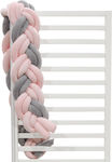 Saint Clair Girl Crib Bumpers Braided Inside Pink 20x200cm 1710008612101