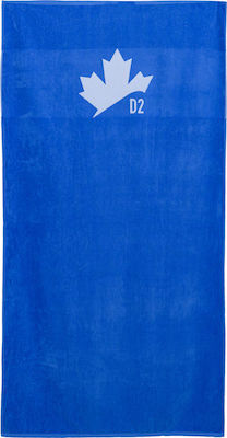 Dsquared2 D2 Leaf Beach Towel Blue 180x100cm.