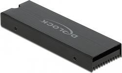 DeLock Ψύξη Μ.2 SSD Μαύρο