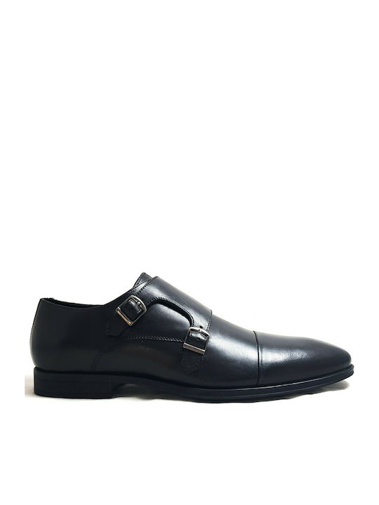 S.Oliver Men's Monk Shoes Black