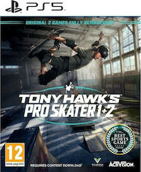 Tony Hawk's Pro Skater 1 + 2 Remastered PS5 Game