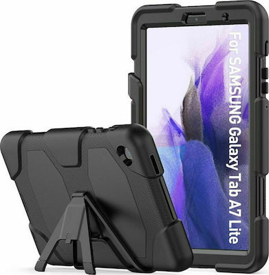 Tech-Protect Survive Coperta din spate Silicon Rezistentă Negru (Galaxy Tab A7 Lite) 34095