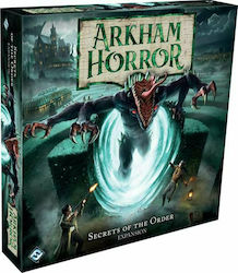 Fantasy Flight Разширение на Игра Arkham Horror: Secrets Of The Order за 1-6 Играчи 14+ Години