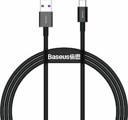 Baseus Superior USB 2.0 Cable USB-C male - USB-A male Μαύρο 1m (CATYS-01)