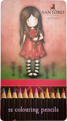 Santoro Gorjuss Colored Pencil Set A Single Ros...