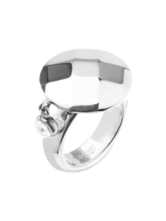 Folli Follie Damen Ring aus Stahl