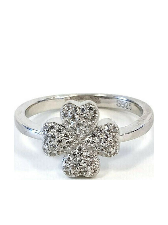 Folli Follie Ring with Stones made of Silver
