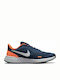 Revolution Revolution 5 Kids Sports Shoes Running with Laces Midnight Navy / White / Orange