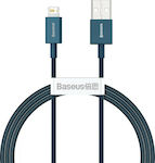Baseus Superior USB-A zu Lightning Kabel Blau 1m (CALYS-A03)