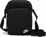 Nike Ανδρική Τσάντα Ώμου / Χιαστί σε Μαύρο χρώμα