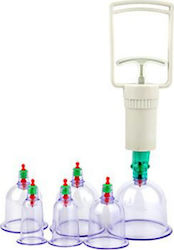 Therapeutic Device with Suction Cups KL Pull Out A Vacuum Apparatus Set 6pcs