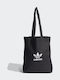 adidas Adicolor Baumwolle Einkaufstasche in Schwarz Farbe