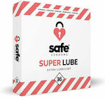 Safe Condoms Προφυλακτικά Super Lube 36τμχ