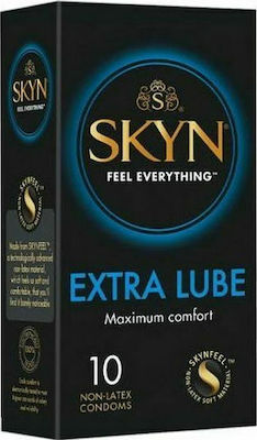 Skyn Προφυλακτικά Extra Lube χωρίς Λάτεξ 10τμχ