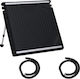 vidaXL Pool Heating Panel Aluminum 75x50cm Black