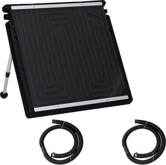 vidaXL Pool Heating Panel Aluminum 75x50cm Black