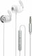 Remax RM-625 In-ear Handsfree με Βύσμα 3.5mm Λευκό