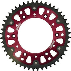 Yamaha Rear Sprocket Supersprox Stealth Red (41-520) for Yamaha YZF-R6 99-02