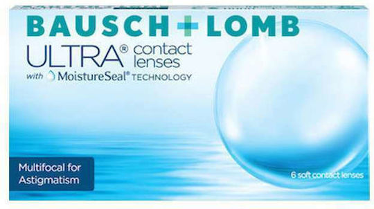 Bausch & Lomb Ultra Multifocal for Astigmatism 6 Monthly Astigmatic Multifocal Contact Lenses Silicone Hydrogel