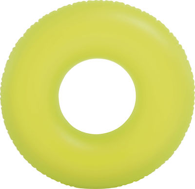 Intex Neon Frost Kids' Swim Ring with Diameter 91cm. from 9 Years Old Yellow