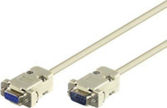 Goobay Кабел VGA мъжки - VGA женски Бял 2м (50224)