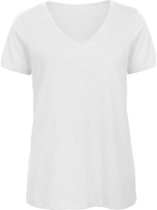 B&C Inspire Unisex Short Sleeve Promotional T-Shirt White