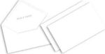 Skag Σετ Φάκελοι Αλληλογραφίας με Αυτοκόλλητο 500τμχ σε Λευκό Χρώμα Card Visit 229289
