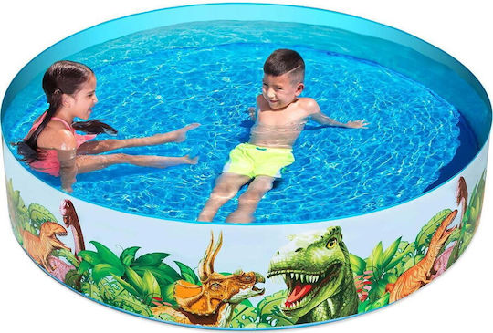 Bestway Παιδική Στρογγυλή Πισίνα PVC 946lt Φουσκωτή 183x38εκ.