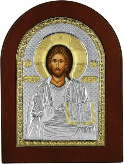 Prince Εικόνα Jesus Christus Silber 4x6cm