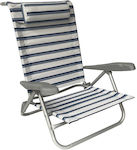 Zanna Toys 1113 SU Beach Chair with Aluminum Frame Blue