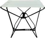 Camp Stool Beach Aluminium White