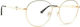 Guess Damen Metallisches Brillengestell Gold GU...