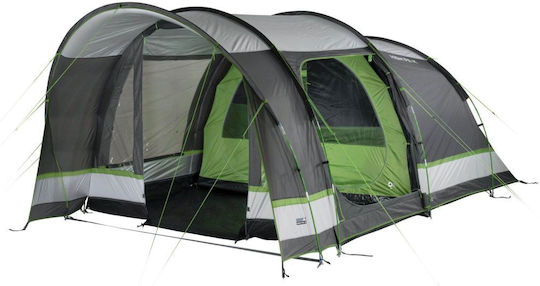 High Peak Brixen 5.0 Winter Camping Tent Tunnel Green with Double Cloth for 5 People 470x300x200cm
