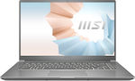 MSI Modern 15-A11MU 15.6" FHD (i7-1165G7/8GB/512GB SSD/W10 Home) Carbon Gray (US Keyboard)