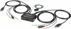 StarTech 2 Port DisplayPort KVM Switch - 4K 60Hz