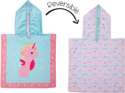 Flapjackkids Seahorse Παιδικό Πόντσο Θαλάσσης Δ...