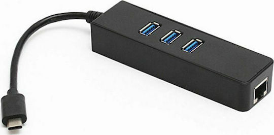 ATC Hub 3 Θυρών USB 3.0 με σύνδεση USB-C