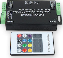 Lucas Ασύρματο RGB Controller RF με Τηλεχειριστήριο RGBCONT48A