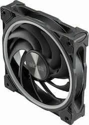 Akasa SOHO AR Case Fan 120mm με ARGB Φωτισμό και Σύνδεση 3-Pin / 4-Pin PWM