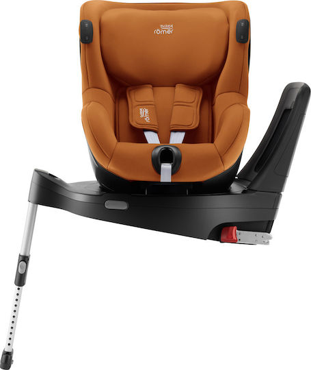 Britax Romer Dualfix I-Sense FlexBase Καθισματάκι Αυτοκινήτου i-Size με Isofix Golden Cognac
