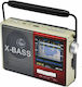 CMIK MK-116 Tragbares Radio mit USB Rot