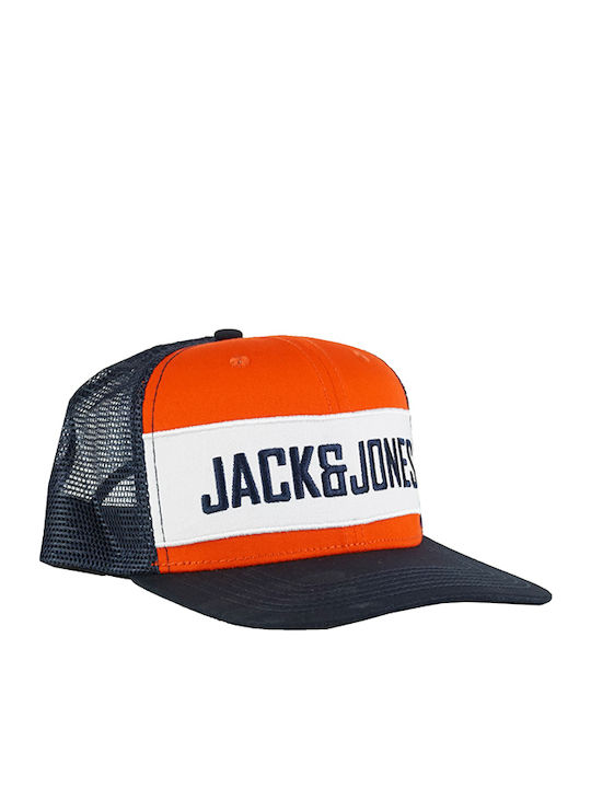 Jack & Jones Men's Trucker Cap Red